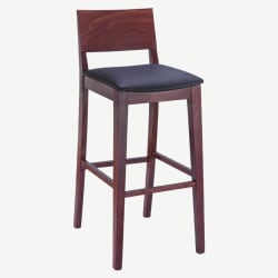 Stella Wood Restaurant Bar Stool