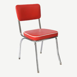Retro Metal Vinyl Chair