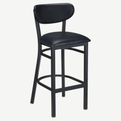 Curvy Metal Bar Stool