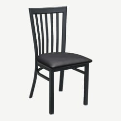 Elongated Vertical Back Chair