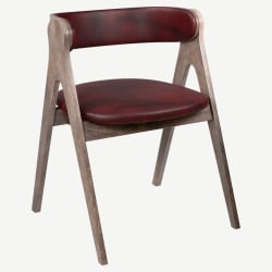 Strand Wood Chair with Padded Back