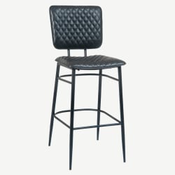 Dalton Padded Metal Bar Stool