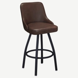 Premium Mauro Bucket Swivel Bar Stool