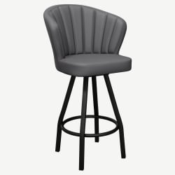 Premium Aria Swivel Metal Bar Stool