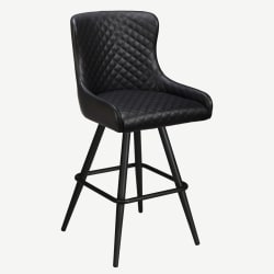 Premium Savino Swivel Bar Stool with Square Frame