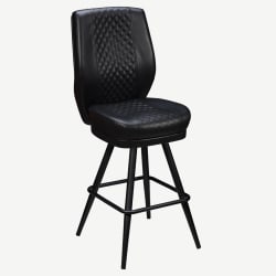 Tesoro Diamond Back Premium Bucket Bar Stool with Square Frame