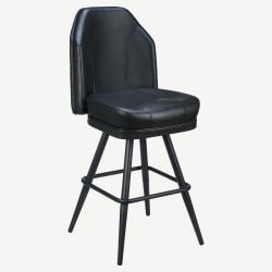 Giada Premium Casino Bucket Bar Stool with Square Frame