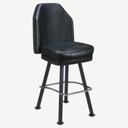 Giada Premium Casino Bucket Bar Stool with Arched-Oval Frame
