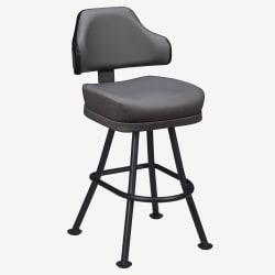 Gioco Premium Casino Bucket Bar Stool with Orbit Frame