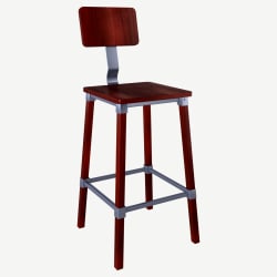 Malcolm Industrial Bar Stool