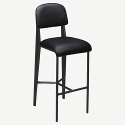 Nico Padded Metal Bar Stool
