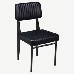 Leeds Padded Metal Chair