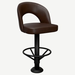 Premium Yali Bucket Swivel Bolt Down Bar Stool