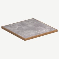 Laminate Overlay and Wood Edge