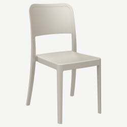 Parker Solid Back Outdoor Resin Chair