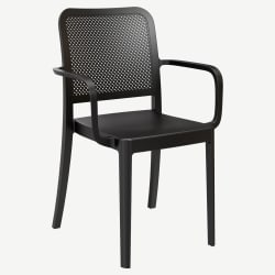 Rowan Perforated Outdoor Resin Armchair