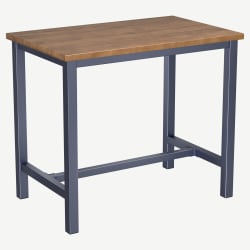 Ottis Table Set in Dark Grey Finish