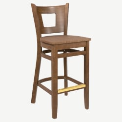 Premium US Made Duna Wood Restaurant Bar Stool