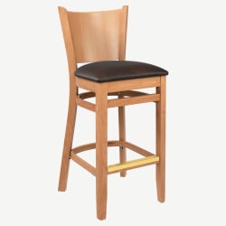 Premium US Made Tiffany Wood Bar Stool