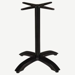 Black Aluminum Table Base - Standard Height