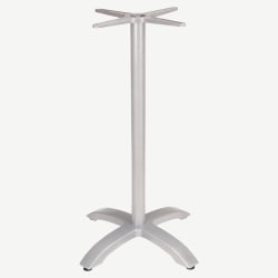 Modern Aluminum Table Base - Bar Height