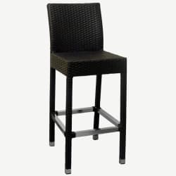 Felix Woven Rattan Patio Bar Stool