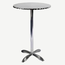 Stainless Steel Table Set - Bar Height