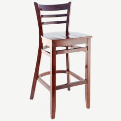 Premium US Made Ladder Back Bar Stool