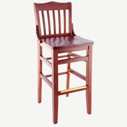 Premium US Made School House Wood Bar Stool