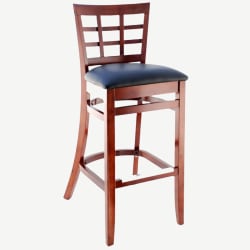 Premium US Made Window Back Bar Stool