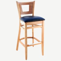 Premium US Made Duna Wood Restaurant Bar Stool