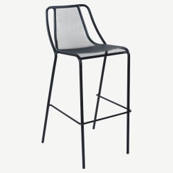 Modern Metal Mesh Patio Bar Stool