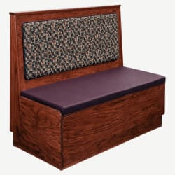 Wood Platform Booth