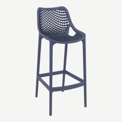 Dante Commercial Resin Outdoor Bar Stool