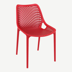 Dante Commercial Resin Outdoor Chair