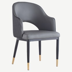 Invicta Metal Lounge Chair