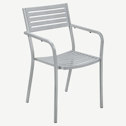 Ella Outdoor Arm Chair in Titanium Gray
