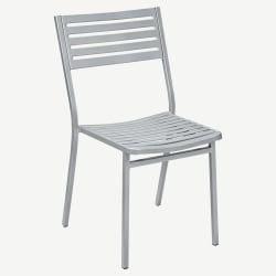 Ella Outdoor Chair in Titanium Gray