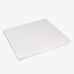 Outdoor Resin Table Top in White Finish