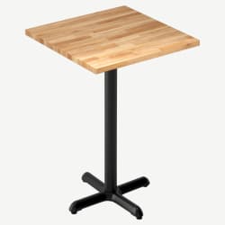 Premium Solid Wood Butcher Block Bar Table