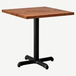 Premium Solid Wood Plank Restaurant Table