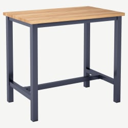 Ottis Table Set in Dark Grey Finish