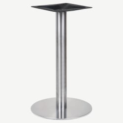 Round Stainless Steel Table Base - Standard Height