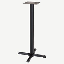 X Prong Table Base - Bar Height