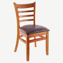 Premium US Made Ladder Back Wood Chair