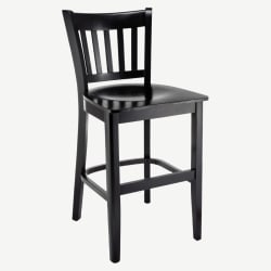 Premium US Made Vertical Slat Wood Counter Stool