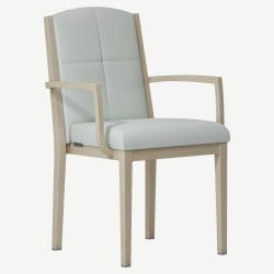 Rivera Padded Aluminum Arm Chair