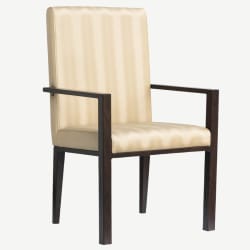 Celestino Padded Aluminum Arm Chair