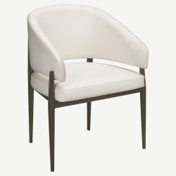 Zelvo Curved-Back Chair 