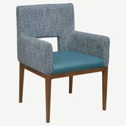 Percy Aluminum Armchair